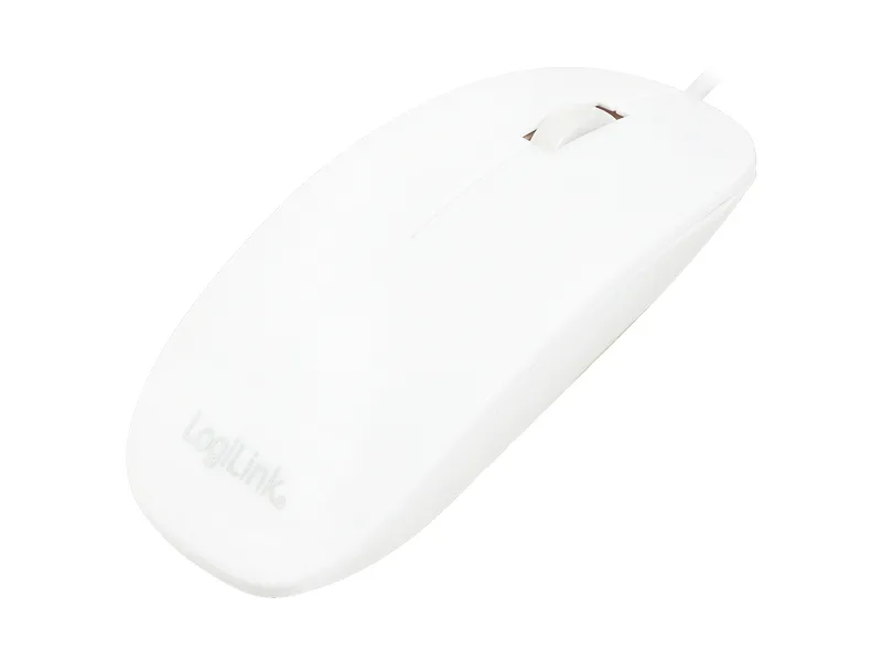 Souris LogiLink USB Optical Scroll 1000dpi blanc ID0062