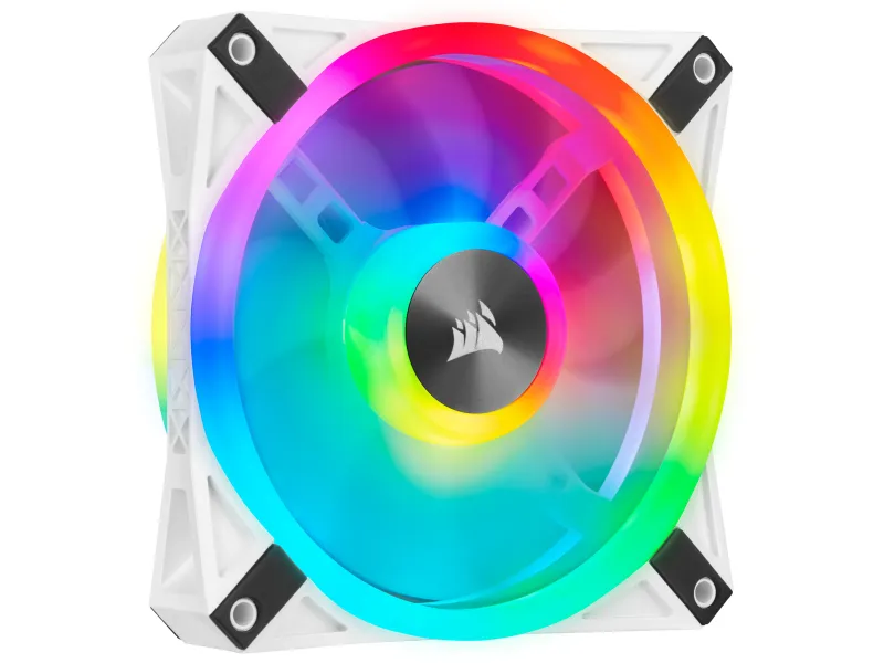 Corsair Fan iCUE QL120 RGB LED PWM Single Fan White CO-9050103-WW