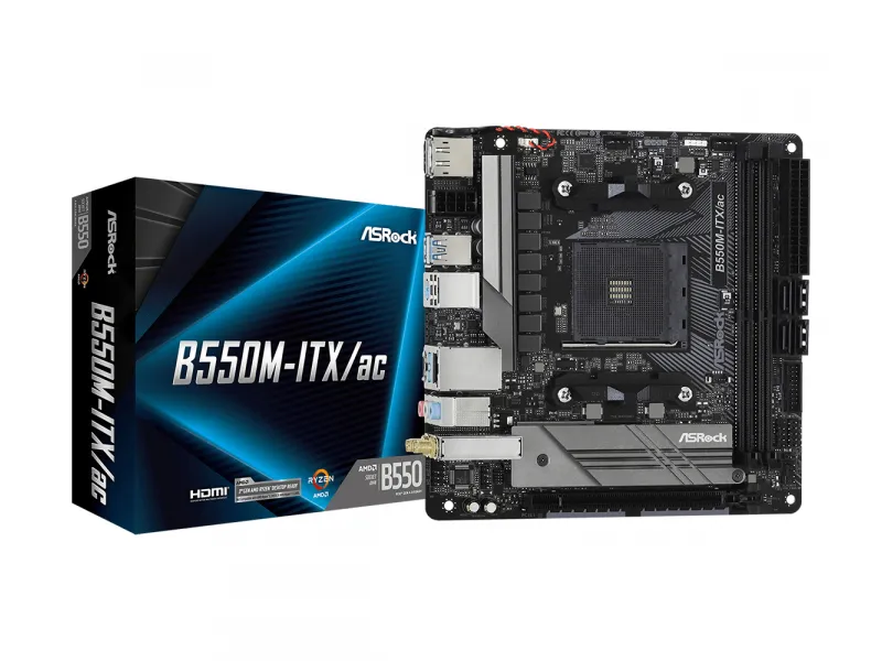 Asrock B550M-ITX/AC 90-MXBDH0-A0UAYZ