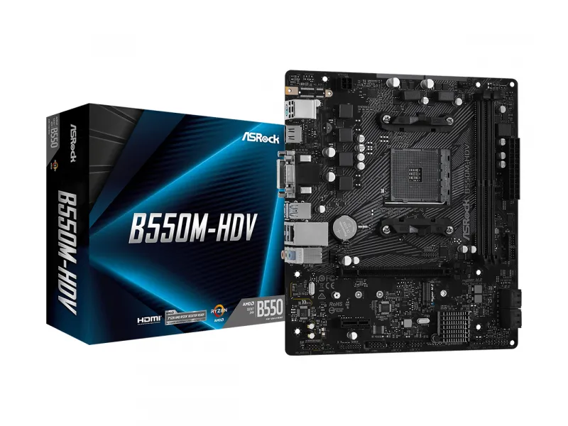 Asrock B550M-HDV Âµ 90-MXBDJ0-A0UAYZ