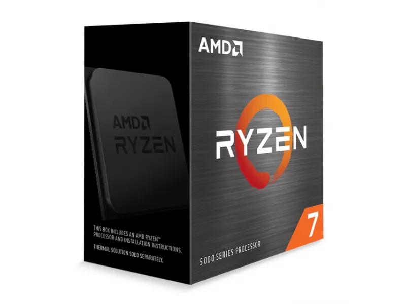 AMD AM4 Ryzen 7 5800X 3.8GHz MAX Boost 4.7GHz 8xCore 36MB 100-100000063WOF