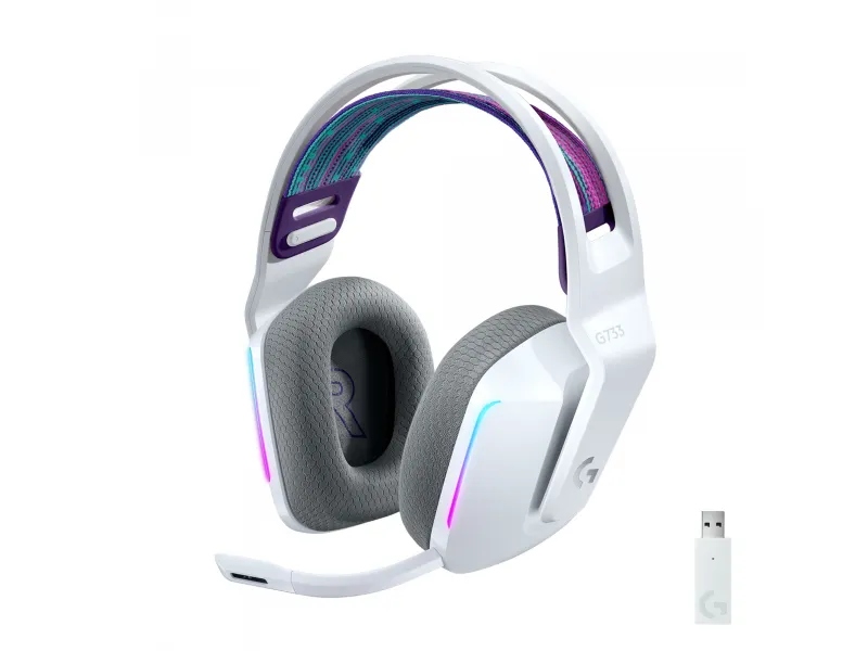 Logitech G G733 - Casque - Arceau - Jouer - Blanc 981-000883