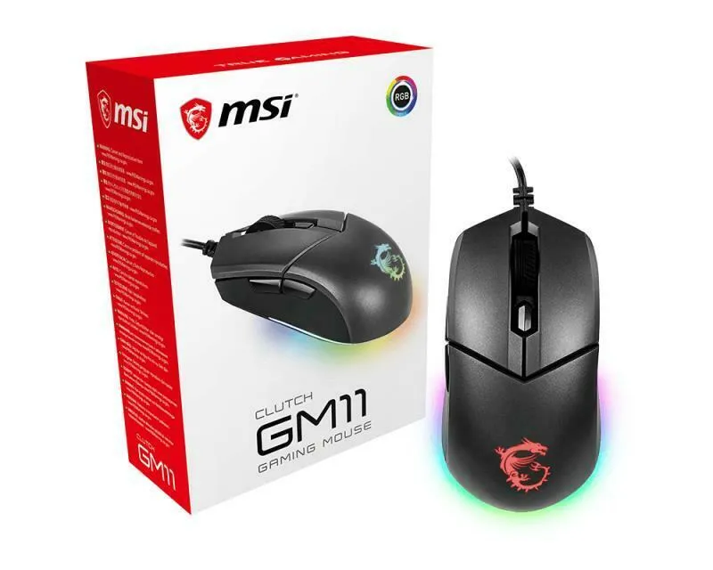 MSI Mouse Clutch GM11 GAMING | S12-0401650-CLA