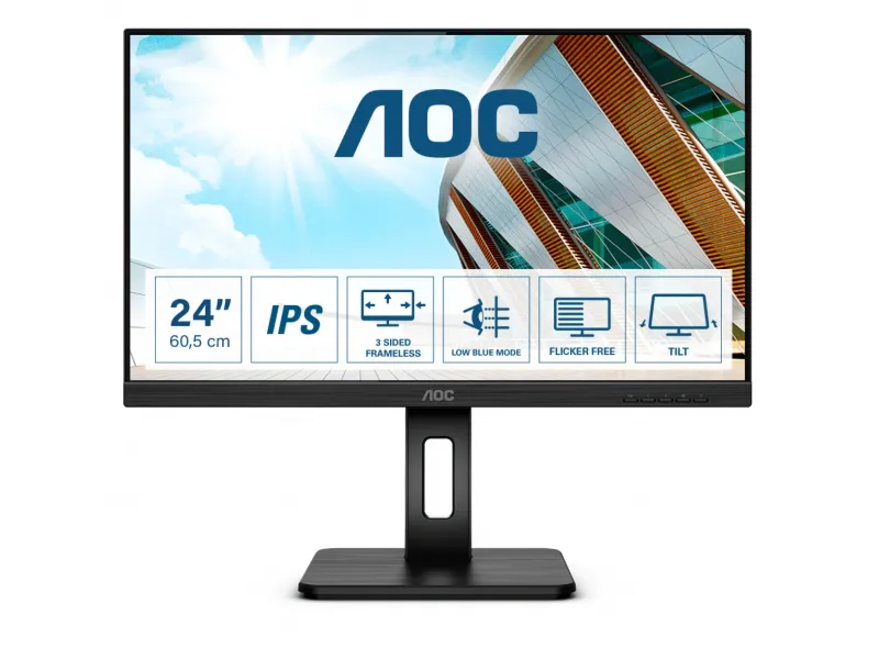 AOC P2 60.5 cm (23.8inch) - Full HD - LED Noir 24P2Q