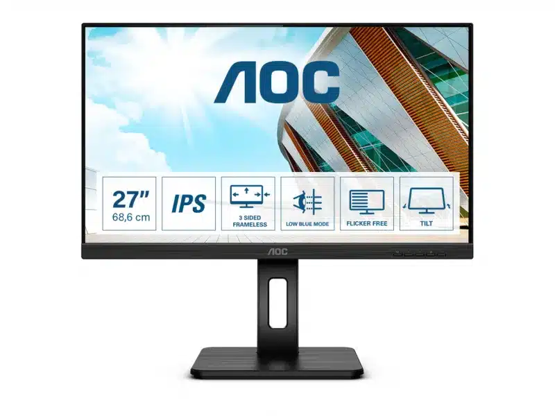 AOC 68.6 cm (27inch) -Full HD - LED Noir 27P2Q