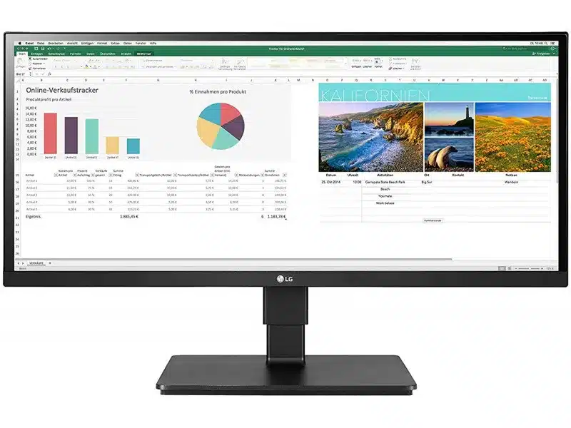 LG 73.7 cm (29'') - 2560 x 1080 pixels - Full HD Ultra large -Noir 29BN650-B.AEU
