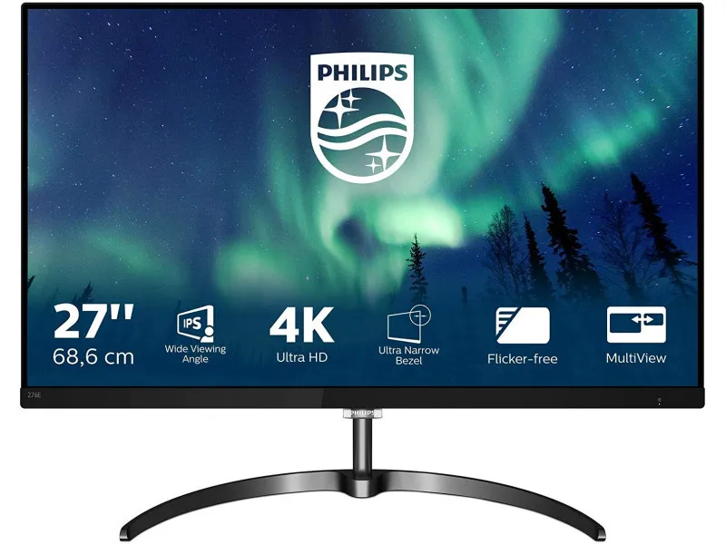 Philips E-line 276E8VJSB - LCD-Écran- 4K - 68.6 cm (27) - 276E8VJSB/00