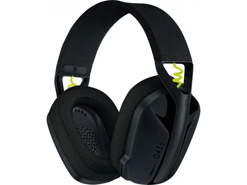 Logitech G435 LIGHTSPEED WRLS G Casque audio sans fil Noir - EMEA - 981-001050