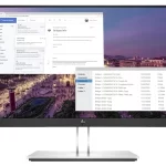 HP E-Series E23 G4 - (23inch) - LCD -Noir - Argent 9VF96AA#ABB