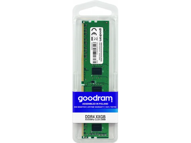 GOODRAM DDR4 2666 MT/s 16GB DIMM 288pin -GR2666D464L19/16G