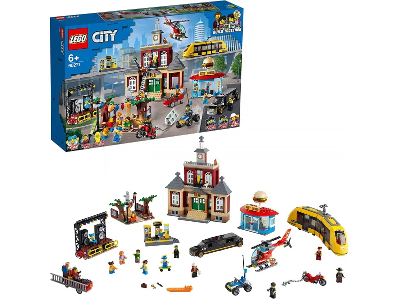 LEGO City - La place du centre-ville. 1517pces (60271)