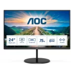 AOC 60.5cm (23.8) 1609 HDMI+DP IPS Black - Q24V4EA