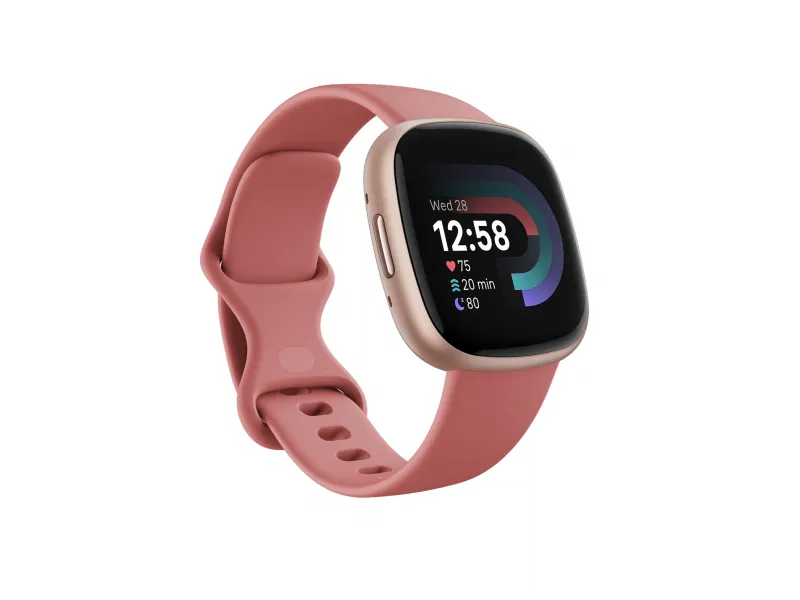 FitBit Versa 4 Fitnesstracker. Aluminium - Copperrose - FB523RGRW