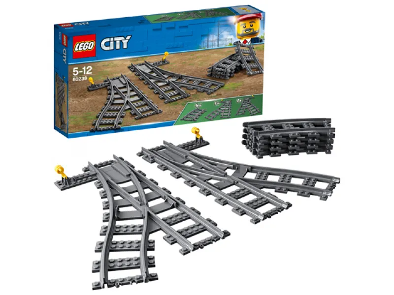 LEGO City - Les aiguillages. 8pcs (60238)