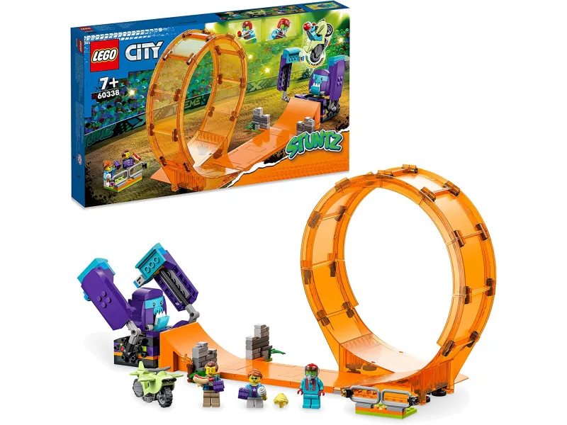 LEGO City - Stuntz Le looping du chimpanzé cogneur (60338)