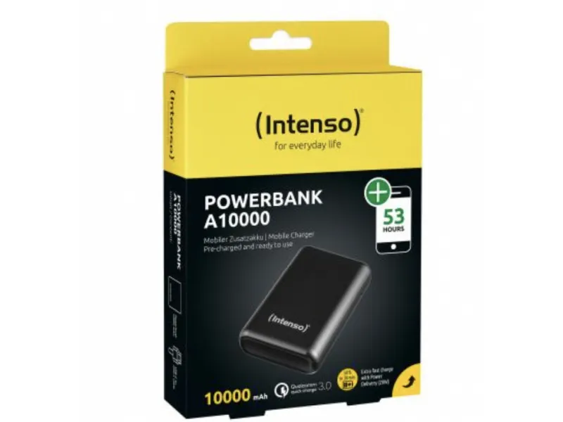 Intenso Powerbank A10000 QuickCharge 10000mAh Black