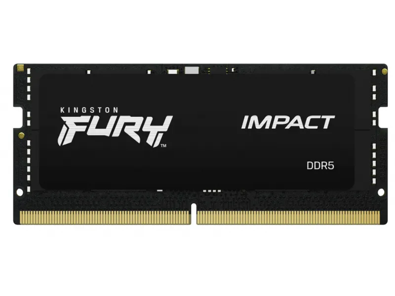 Kingston Fury Impact Black 16GB DDR5 5600MT/s CL40 SODIMM KF556S40IB-16