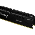 Kingston Fury Beast Black 2 x 32GB DDR5 6000MT/s CL40 DIMM KF560C40BBK2-64