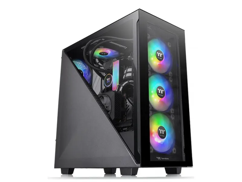 Thermaltake PC- Gehäuse Divider 300 TG ARGB Black - CA-1S2-00M1WN-01