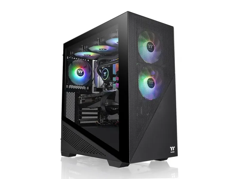 Thermaltake PC- Gehäuse Divider 370 TG ARGB Black - CA-1S4-00M1WN-00