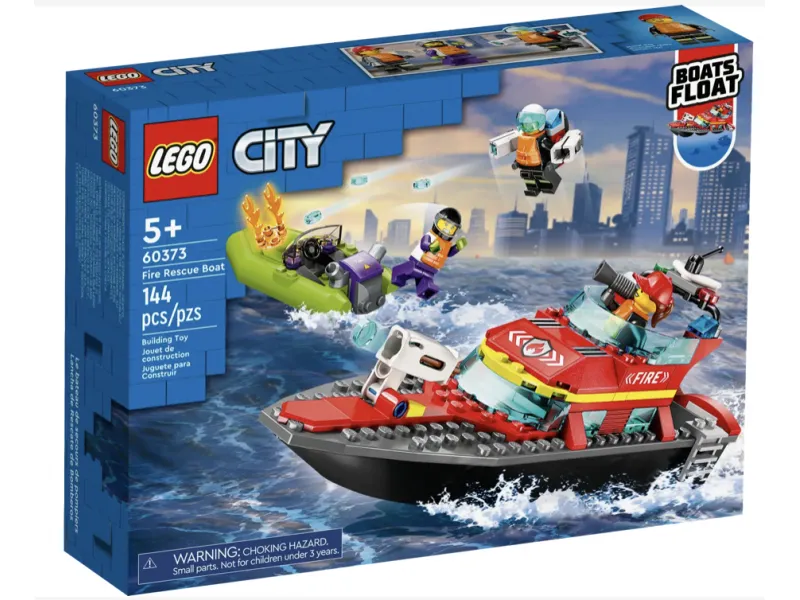 LEGO City - Le bateau de sauvetage (60373)