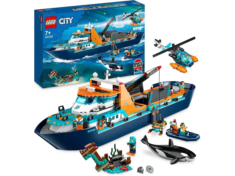 LEGO City - Le navire d?exploration arctique (60368)