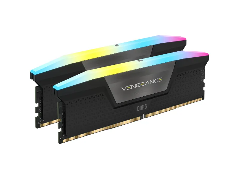 Corsair Vengeance RGB 32Gb 2x16Gb DDR5 DRAM 6000MHz C40 CMH32GX5M2D6000Z36K