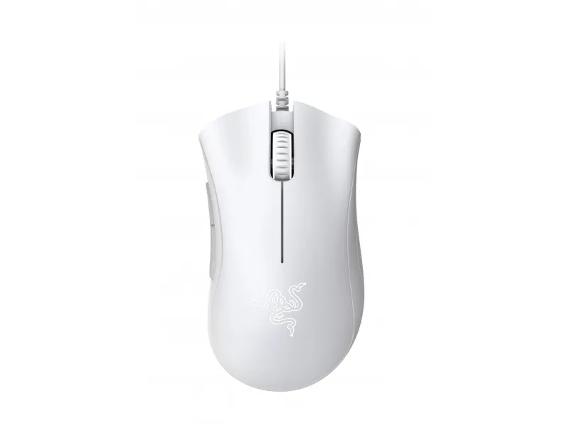 Razer Souris de jeu filaire pour main droite blanche DeathAdder RZ01-03850200-R3M1