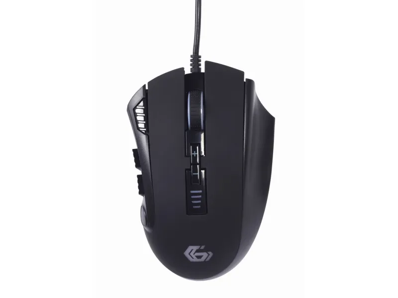 Gembird Droitier - USB Type-A - 12000 DPI - Noir MUSG-RAGNAR-RX500