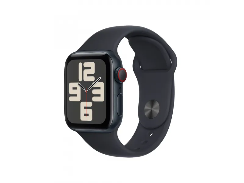 Apple Watch SE Alu. 40mm GPS + Cellular Midnight Sport Black S/M MRG73QF/A