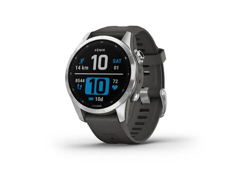 Garmin fenix 7S Standard Edition 42mm GPS Graphite/Silver 010-02539-01