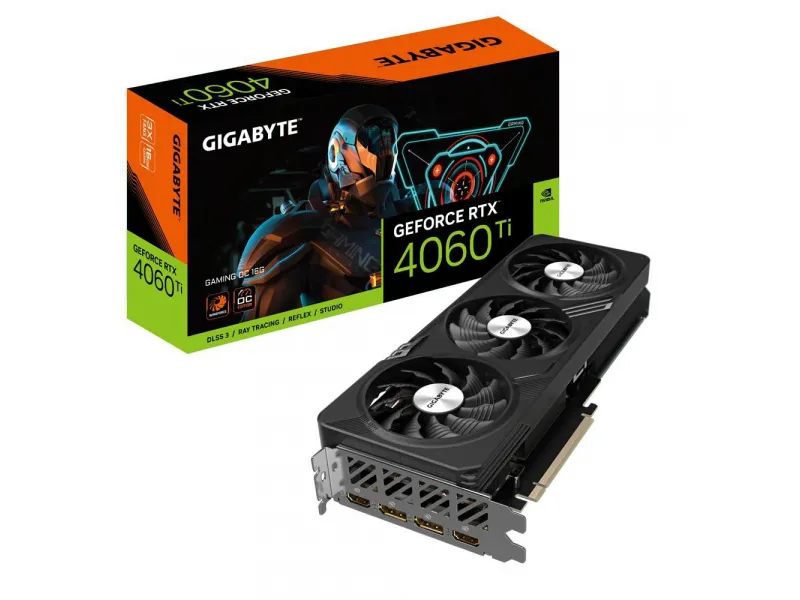 Gigabyte GeForce RTX 4060 Ti Gaming OC 16 GB GDDR6 GV-N406TGAMING