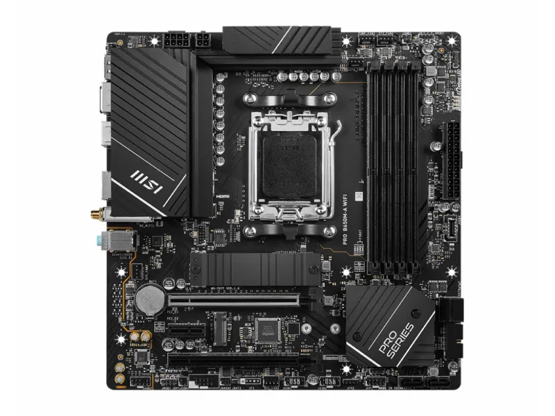 MSI PRO B650M-A Wi-Fi AM5 DDR5 Mainboard 7D77-001R