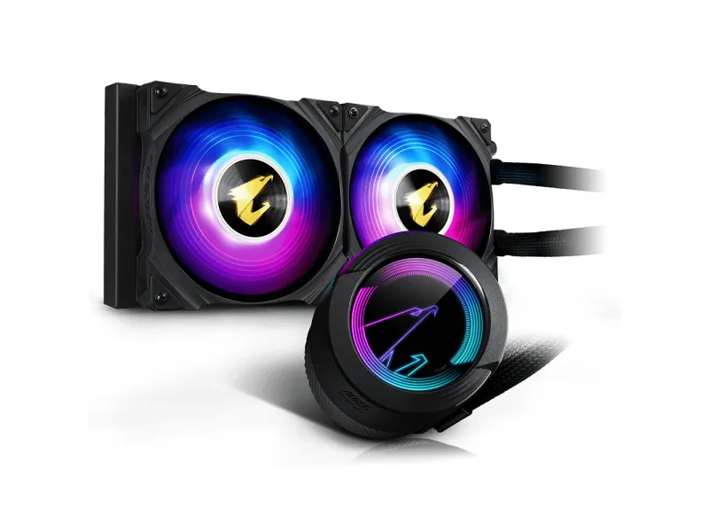 Gigabyte Aorus 240 Flüssigkeitskühler Schwarz GP-AORUS WATERFORCE 240