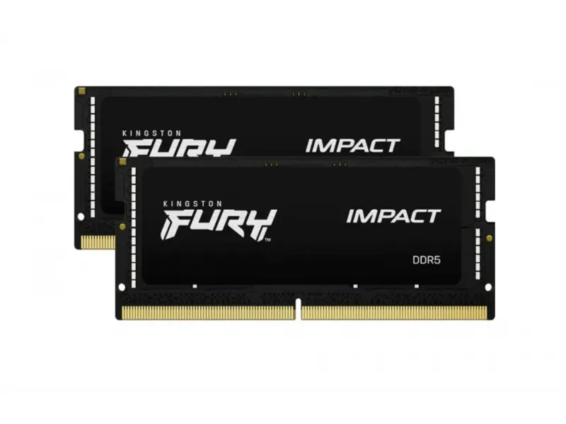 Kingston Fury Impact 32GB(2x16GB) DDR5 6400MT/s Black XMP KF564S38IBK2-32