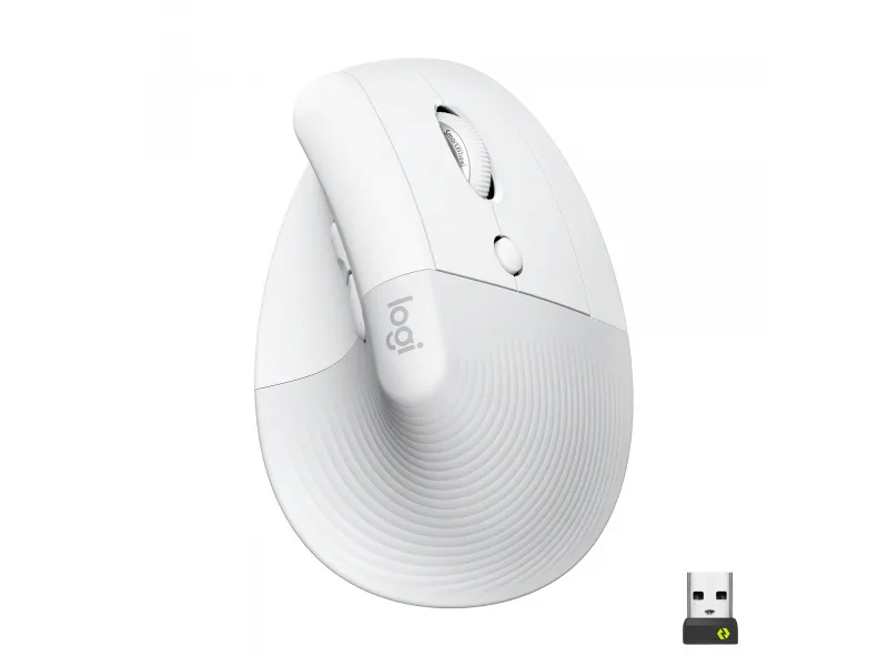 Logitech Mouse Lift Vertical White 910-006475