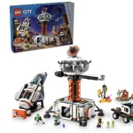 LEGO City - La station spatiale et la base de lancement de fusées (60434)
