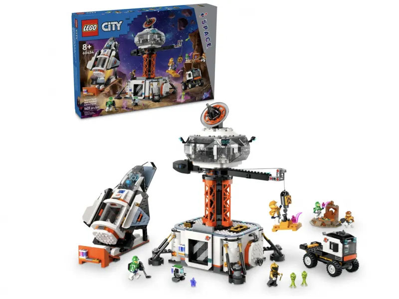 LEGO City - La station spatiale et la base de lancement de fusées (60434)