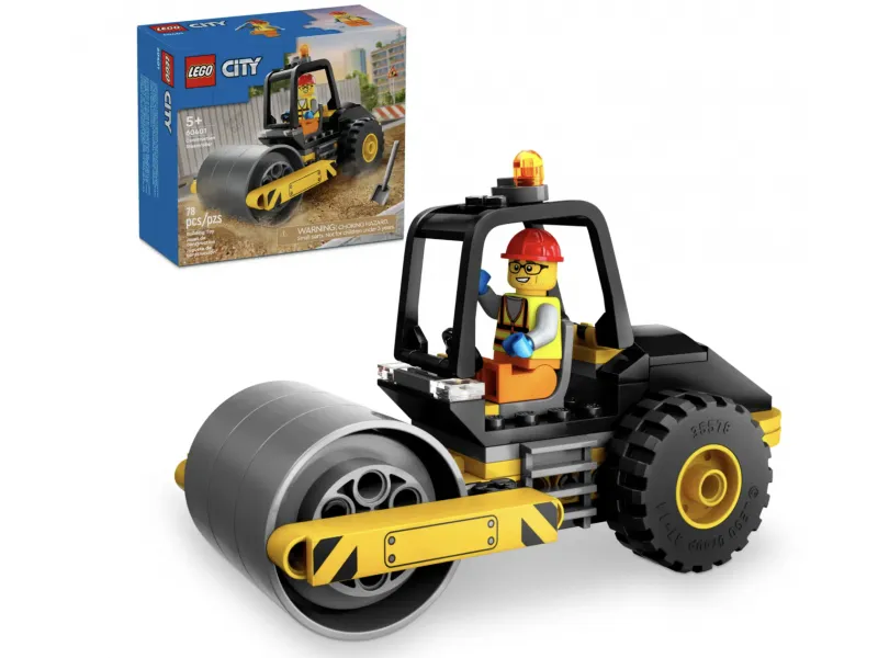 LEGO City - Le rouleau compresseur de chantier (60401)