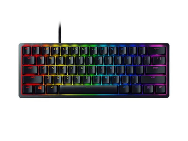 Razer Huntsman Mini Clavier QWERTZ RGB LED Noir  RZ03-03391900-R3G1