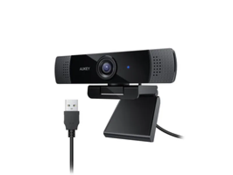 Aukey Stream Series Dual-Mic Full HD Webcam -1/3-CMOS Sensor - PC -LM1E