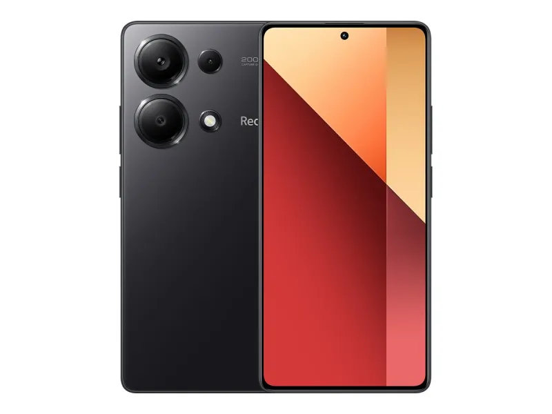 Xiaomi Redmi Note 13 Pro Dual Sim 4G 12+512Go Noir de Minuit MZB0FWYEU