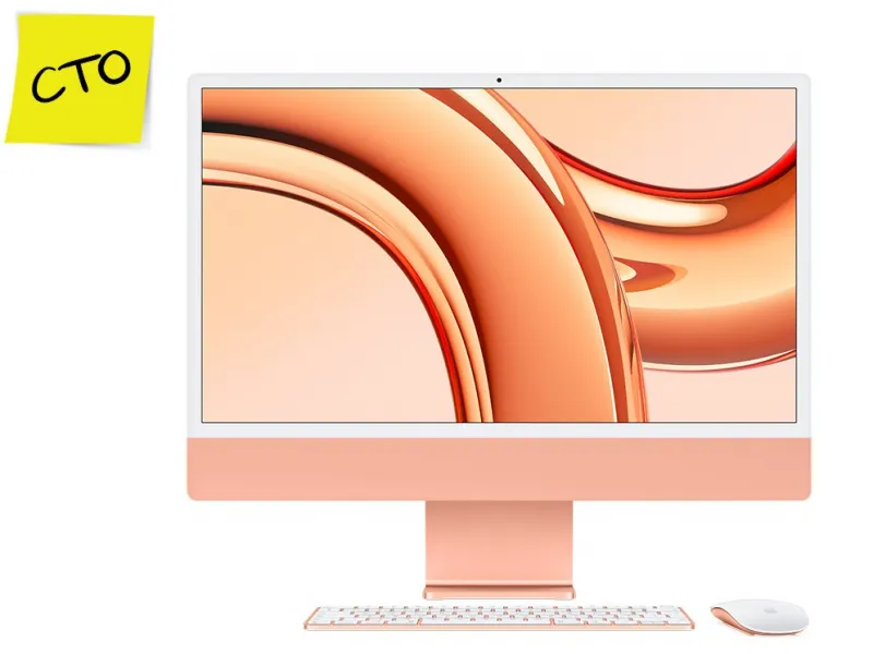 Apple iMac 24 Orange M3-8C-CPU 2Tb SSD German Z19R-Z19RD/A