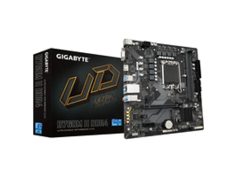 Gigabyte B760M H DDR4 LGA1700 mATX MB 4xDDR4 4xSATA 2xM.2 Intel Sockel 1700