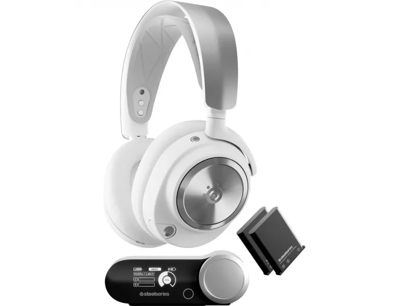 SteelSeries Arctis Nova Pro Wireless Gaming-Headset blanc 61524