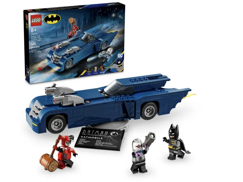 LEGO DC - Batmobile contre Harley Quinn et Mr. Freeze (76274)