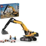 LEGO City - La pelleteuse de chantier jaune (60420)