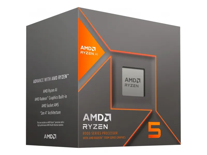 AMD Ryzen 5 8600G Box 5 GHz 22 MB 100-100001237BOX