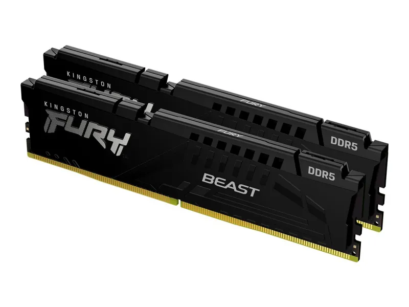 Kingston DDR5 16GB (2x8GB) 6000MT/S CL30 DIMM Black KF560C30BBEK2-16