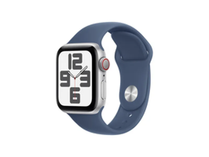 Apple Watch SE Silver 40mm GPS+Cell Sports Denim (MXGF3QF/A)